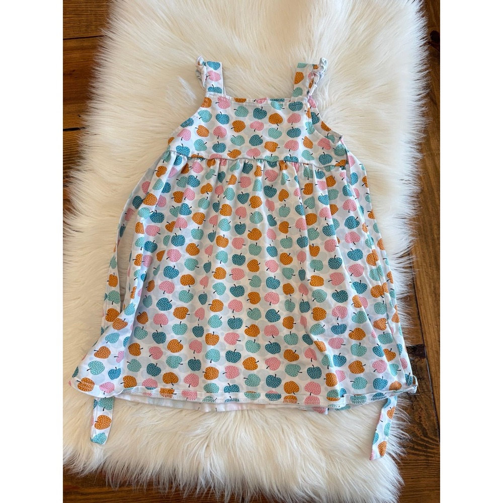 Stitchy Fish‎ apple print dress size 5 EUC